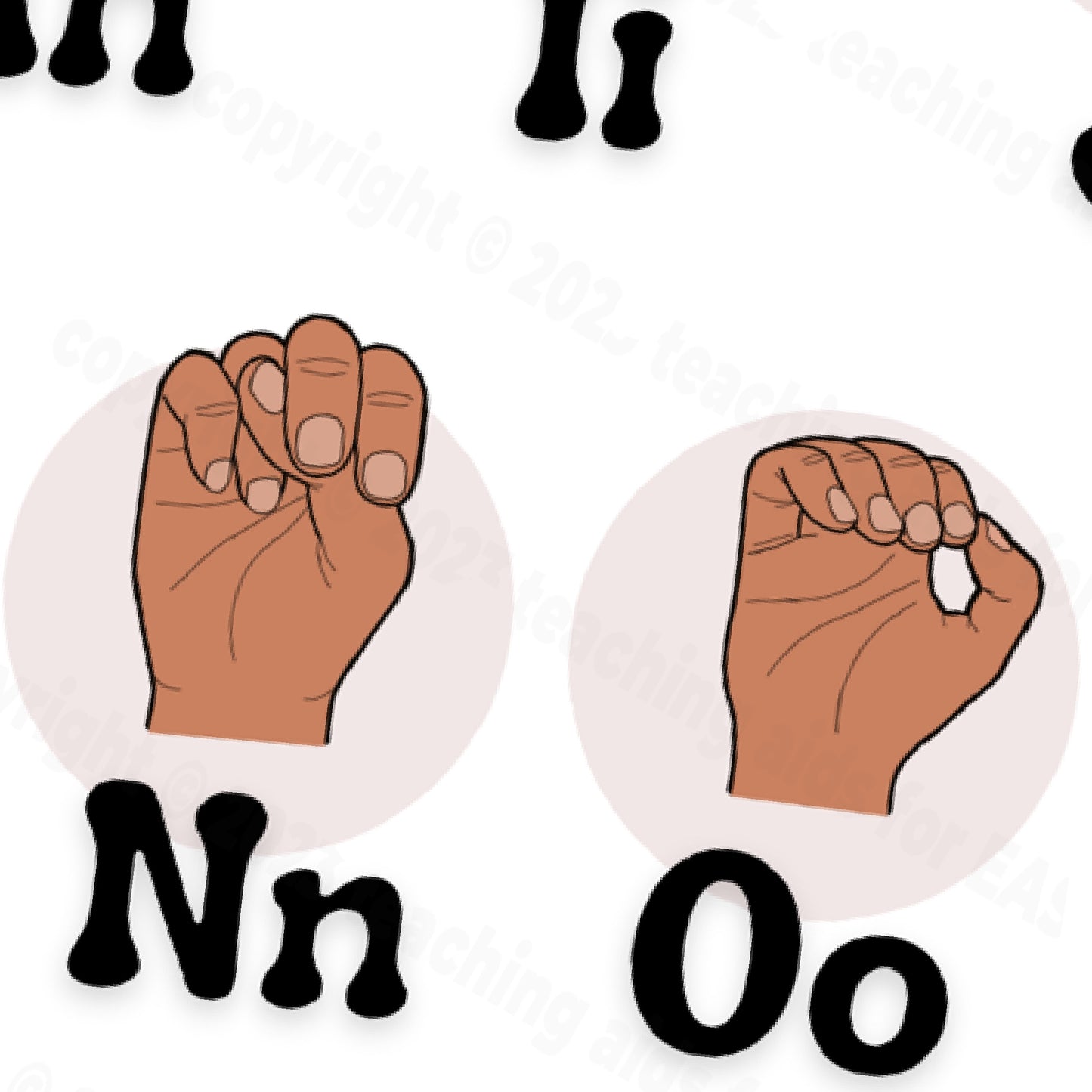 ASL alphabet poster - PDF download - Teaching Aids for EAS