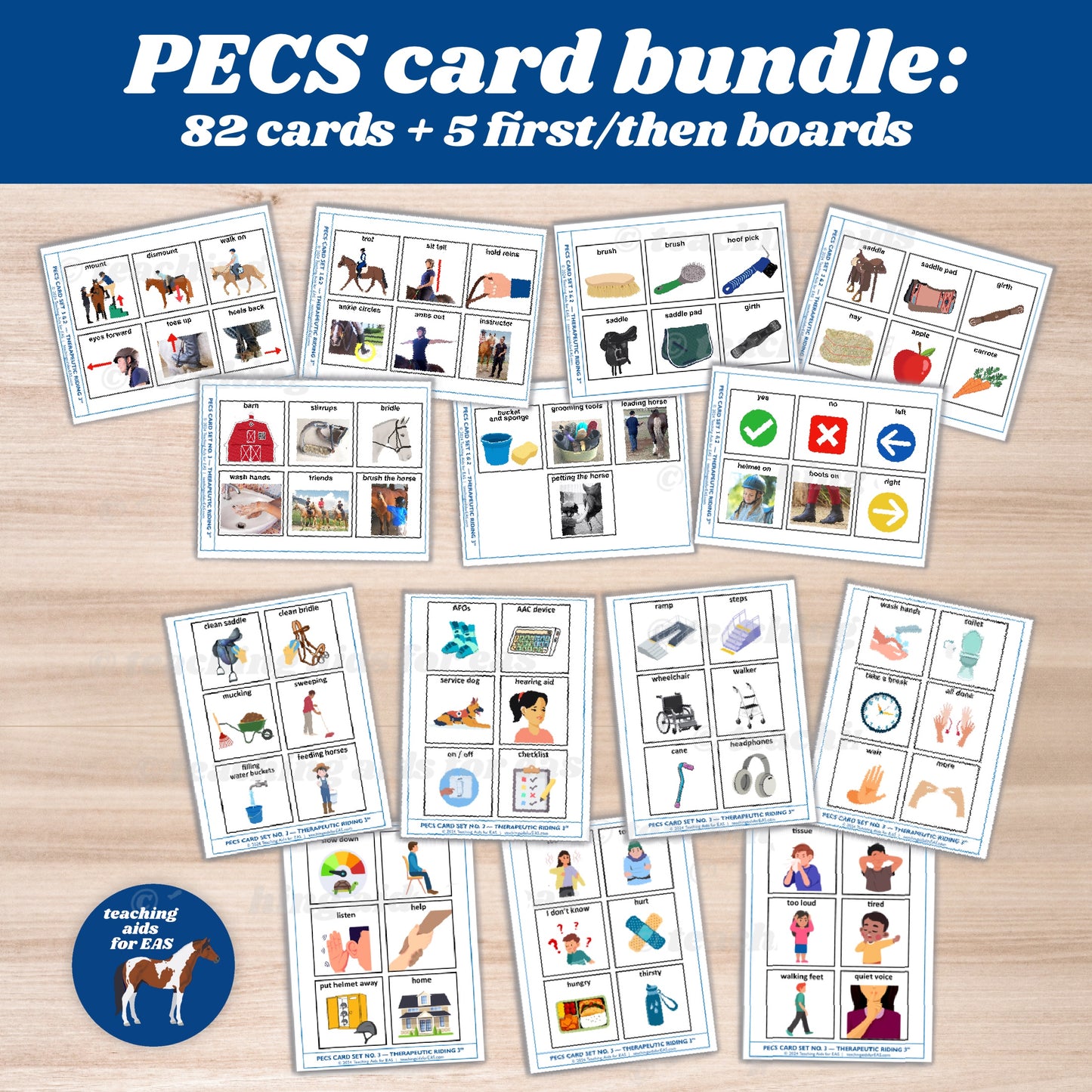 PECS Pack Bundle - Teaching Aids for EAS