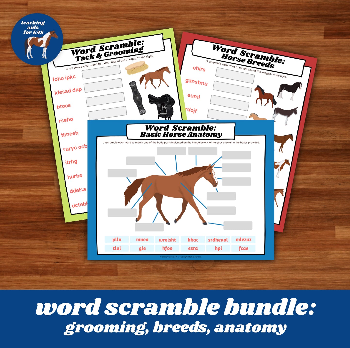 ScrambleBundle - Teaching Aids for EAS