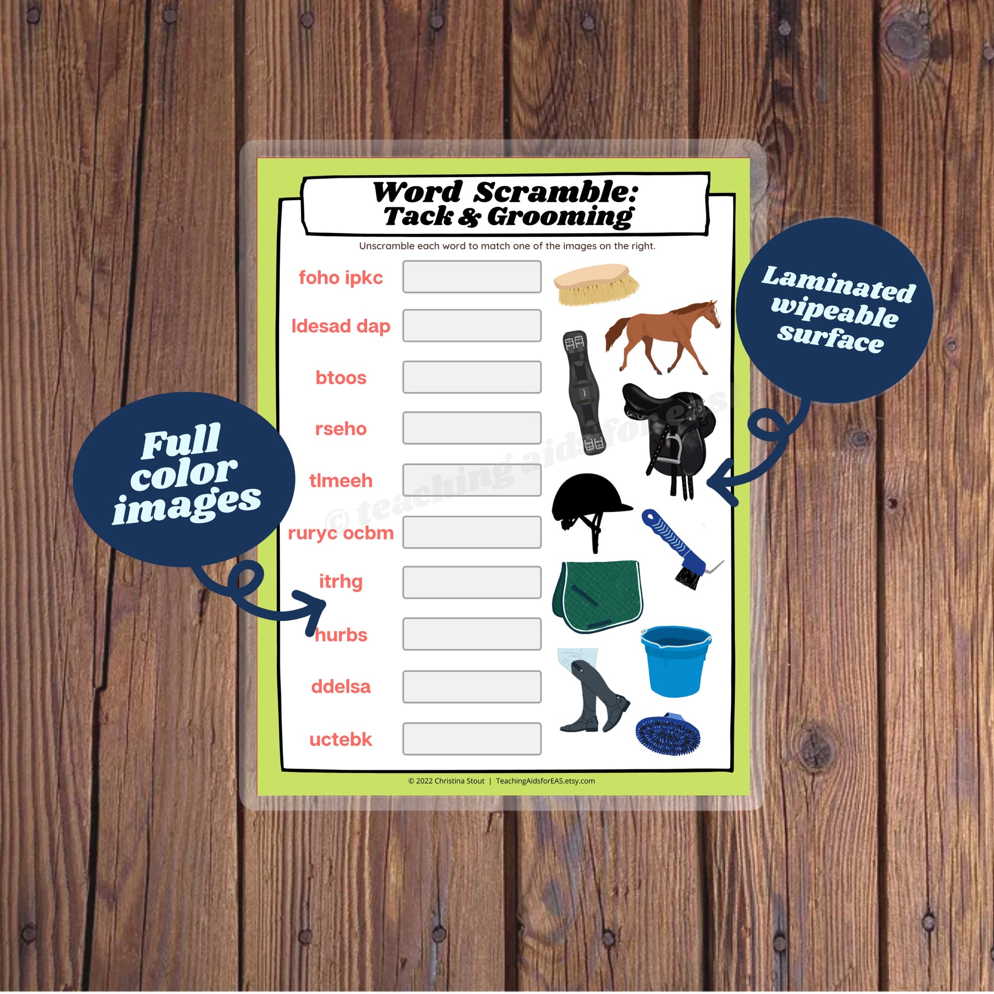 ScrambleBundle - Teaching Aids for EAS