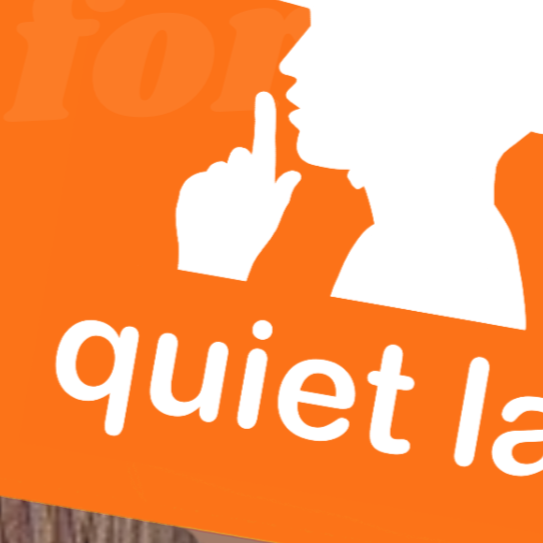 handheld cueing paddle, quiet/chat laps - Teaching Aids for EAS