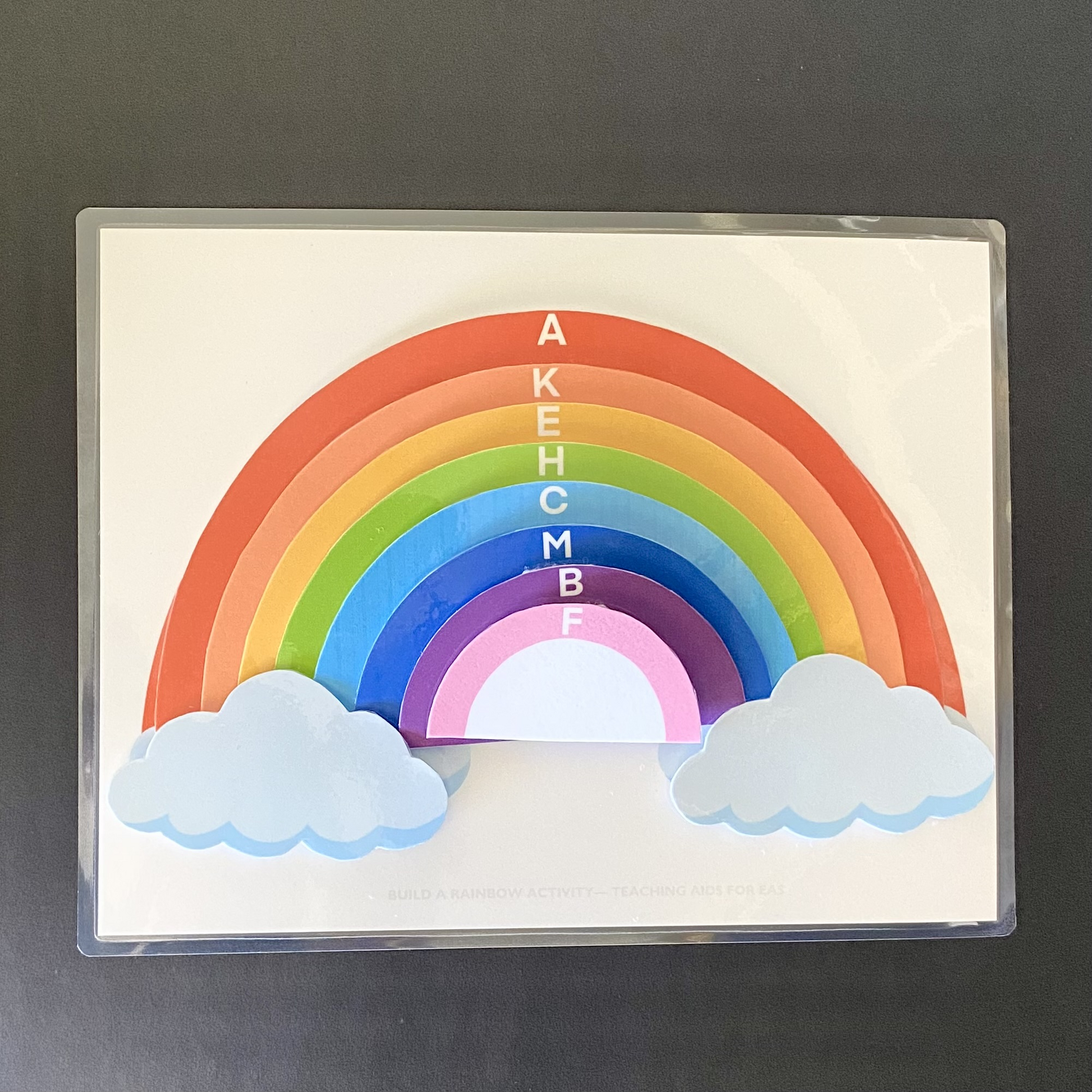 build-a-rainbow game - PDF download - Teaching Aids for EAS
